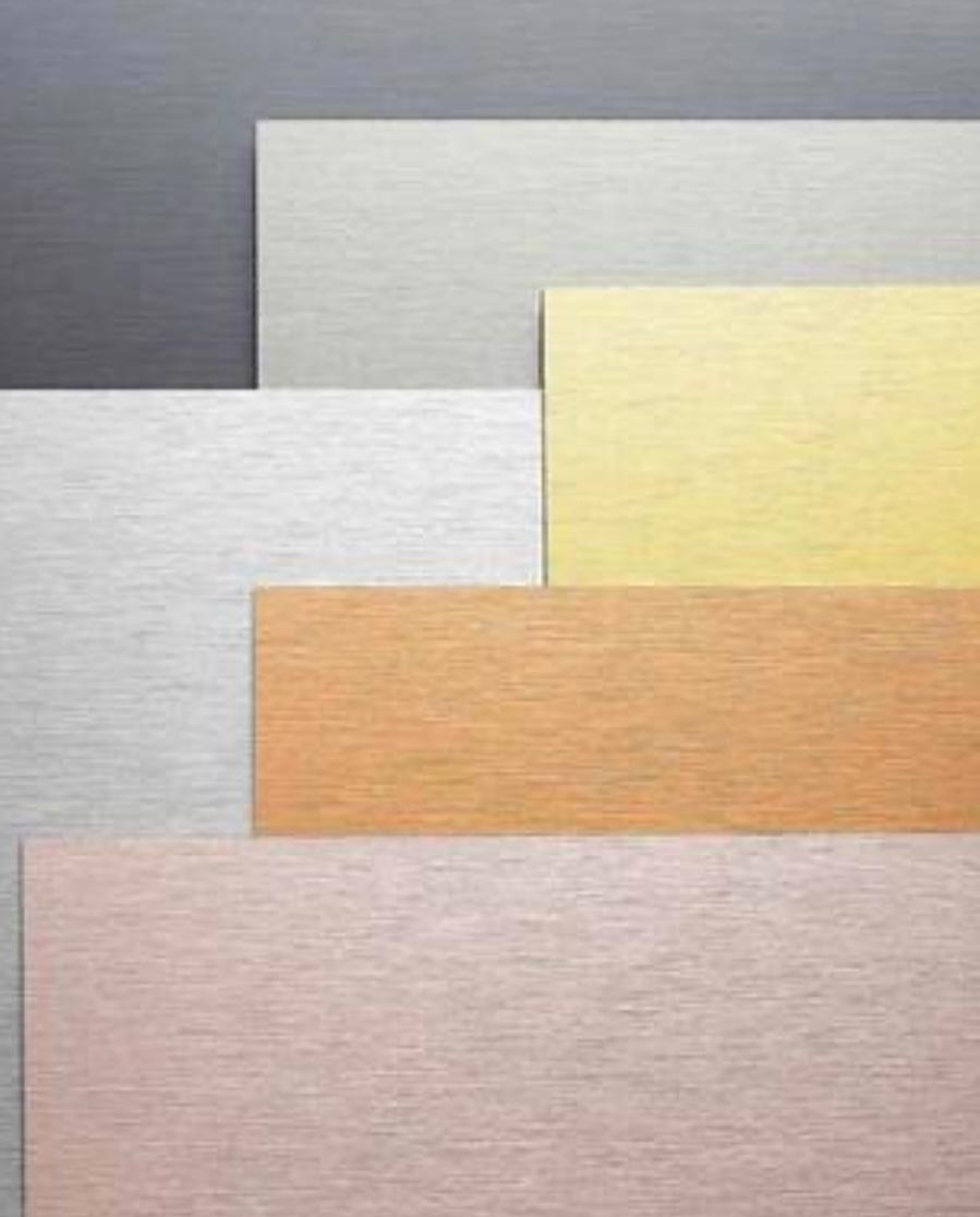 Dibond aluminum composite sheet sample