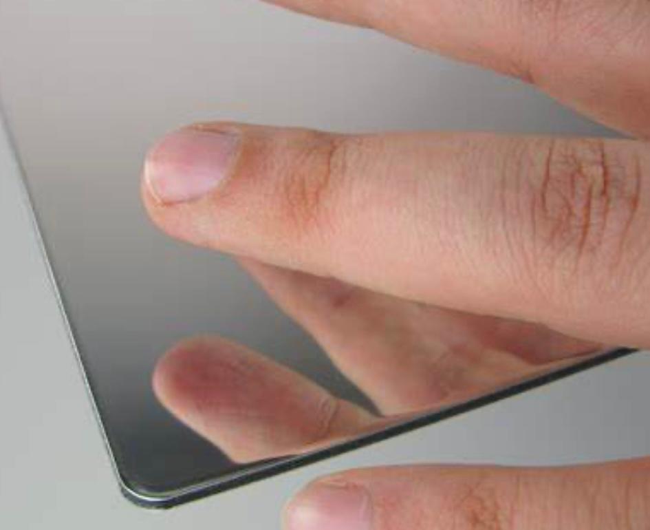 Dibond panel finish detail