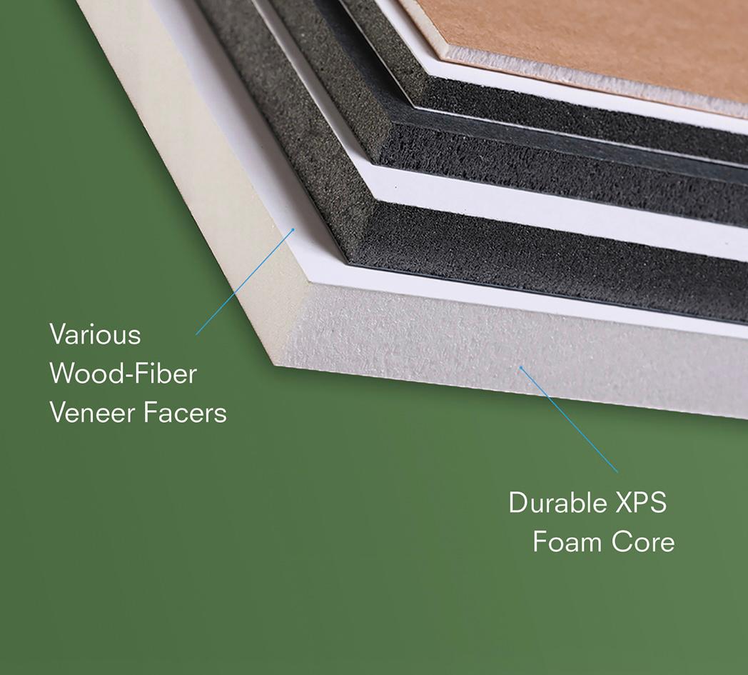 Polyethylene core construction